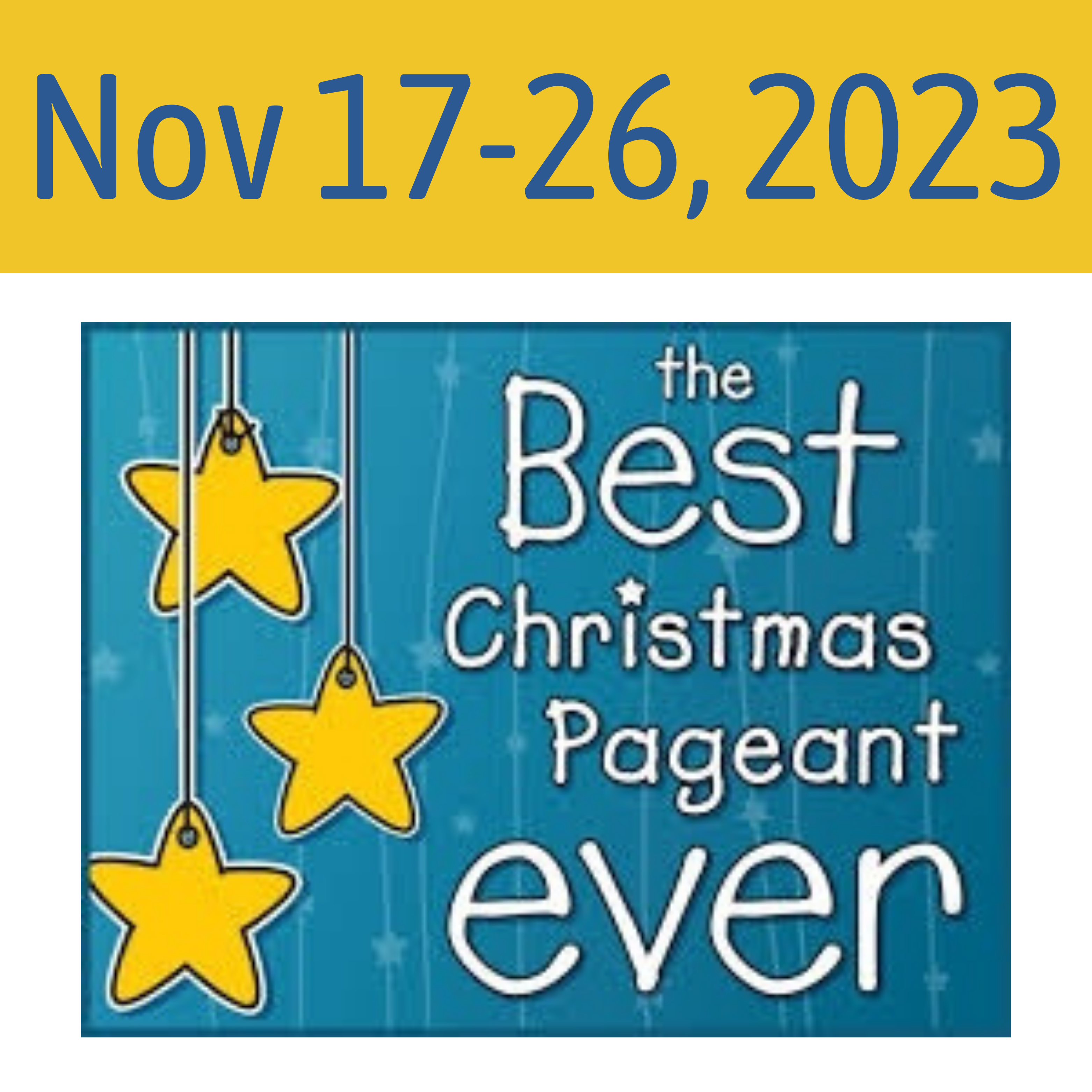 The Best Christmas Pageant Ever - Thalian Association - Thalian Association
